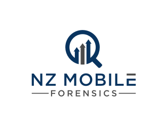 NZ Mobile Forensics logo design by ndndn