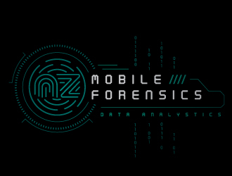 NZ Mobile Forensics logo design by dgawand