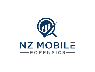 NZ Mobile Forensics logo design by ndndn