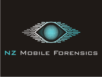 NZ Mobile Forensics logo design by restuti