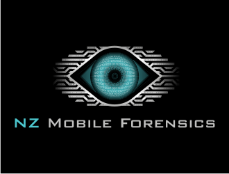 NZ Mobile Forensics logo design by restuti