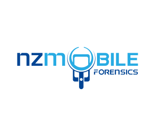 NZ Mobile Forensics logo design by serprimero