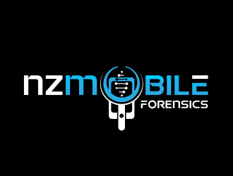 NZ Mobile Forensics logo design by serprimero