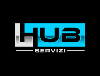 HUB Servizi logo design by johana