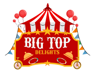 Big Top Delights logo design by Suvendu