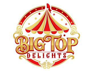 Big Top Delights logo design by veron