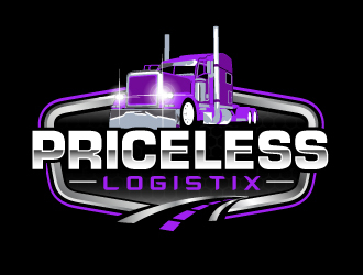 Priceless logistix logo design by AamirKhan