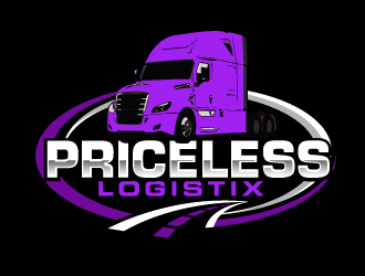 Priceless logistix logo design by AamirKhan