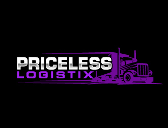 Priceless logistix logo design by AamirKhan