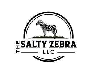 The Salty Zebra, llc logo design by PrimalGraphics