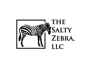The Salty Zebra, llc logo design by Marianne