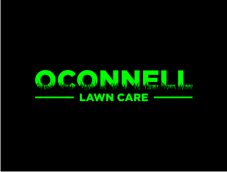 Oconnell lawn care logo design by GemahRipah