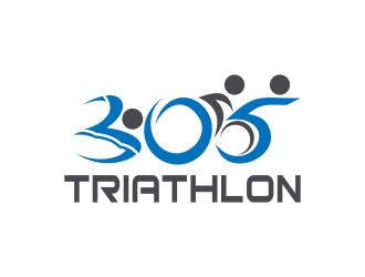 305 Triathlon logo design by javaz