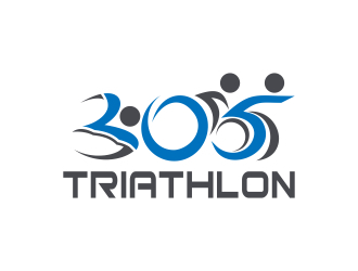 305 Triathlon logo design by javaz