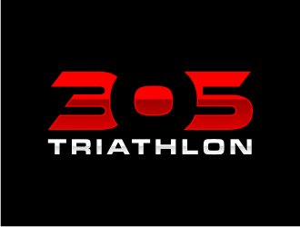 305 Triathlon logo design by asyqh