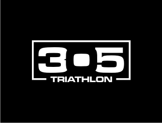 305 Triathlon logo design by hopee