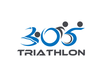 305 Triathlon logo design by javaz