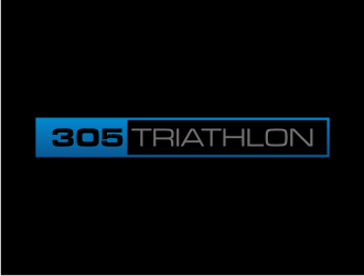305 Triathlon logo design by asyqh