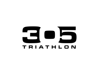 305 Triathlon logo design by GassPoll