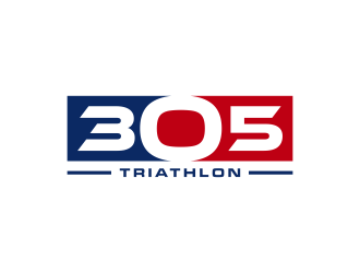 305 Triathlon logo design by GassPoll