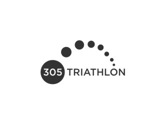 305 Triathlon logo design by bombers