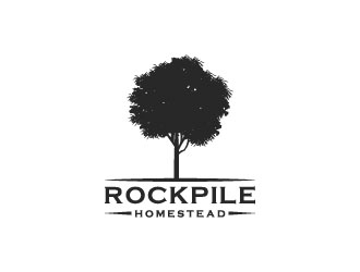 Rockpile Homestead logo design by aryamaity