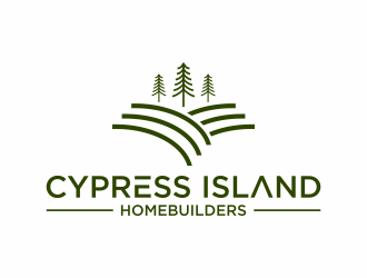 Cypress Island HomeBuilders logo design by hopee