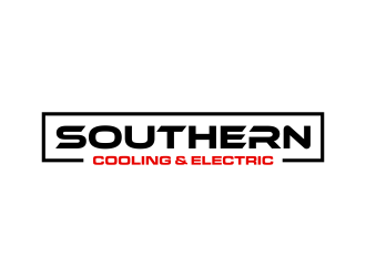 Southern Cooling & Electric logo design by GassPoll