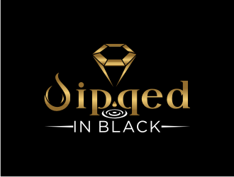 Dipped in Black logo design by ndndn