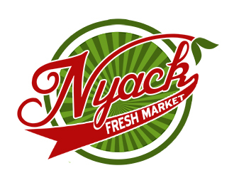 nyack fresh market logo design by bougalla005