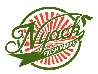 nyack fresh market logo design by bougalla005