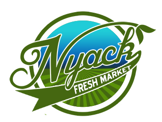 nyack fresh market logo design by bougalla005