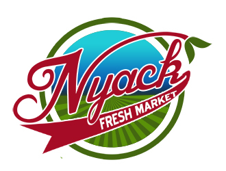 nyack fresh market logo design by bougalla005