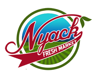nyack fresh market logo design by bougalla005