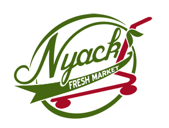 nyack fresh market logo design by bougalla005