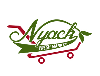 nyack fresh market logo design by bougalla005