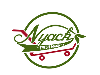nyack fresh market logo design by bougalla005