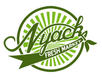 nyack fresh market logo design by bougalla005