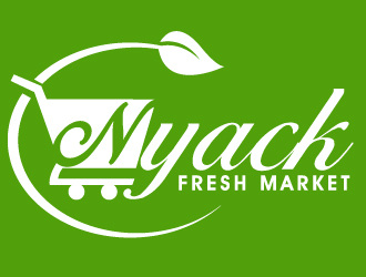 nyack fresh market logo design by PMG