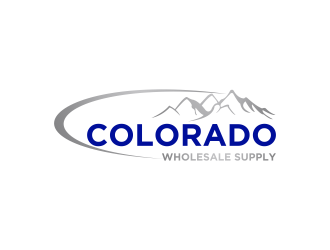 Colorado Wholesale Supply logo design by luckyprasetyo