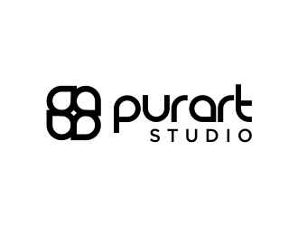 pur•art studio (purart studio) logo design by sarungan