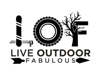 Live Outdoor Fabulous logo design by protein