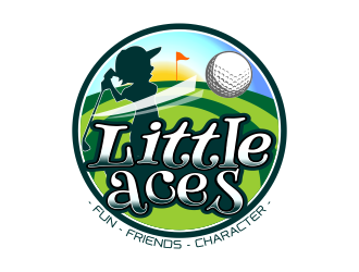 Little Aces logo design by Dhieko