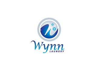 Wynn Laundry logo design by GreenLamp