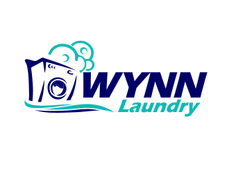 Wynn Laundry logo design by YONK