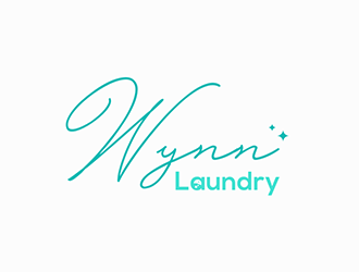 Wynn Laundry logo design by DuckOn