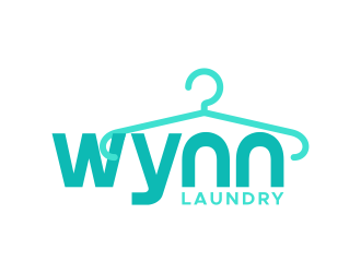 Wynn Laundry logo design by Panara