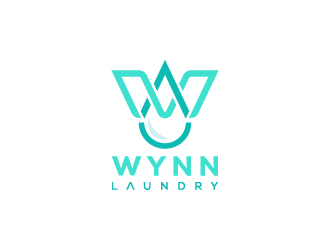 Wynn Laundry logo design by pencilhand