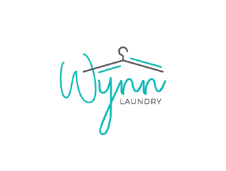 Wynn Laundry logo design by crazher