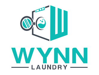 Wynn Laundry logo design by jm77788